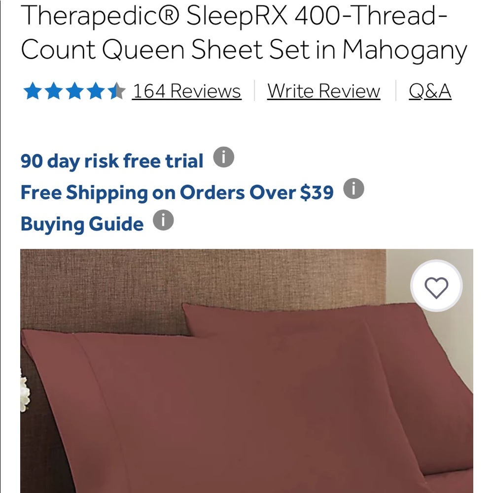 Never been used Queen Size sheets, like a brown/rust color!
